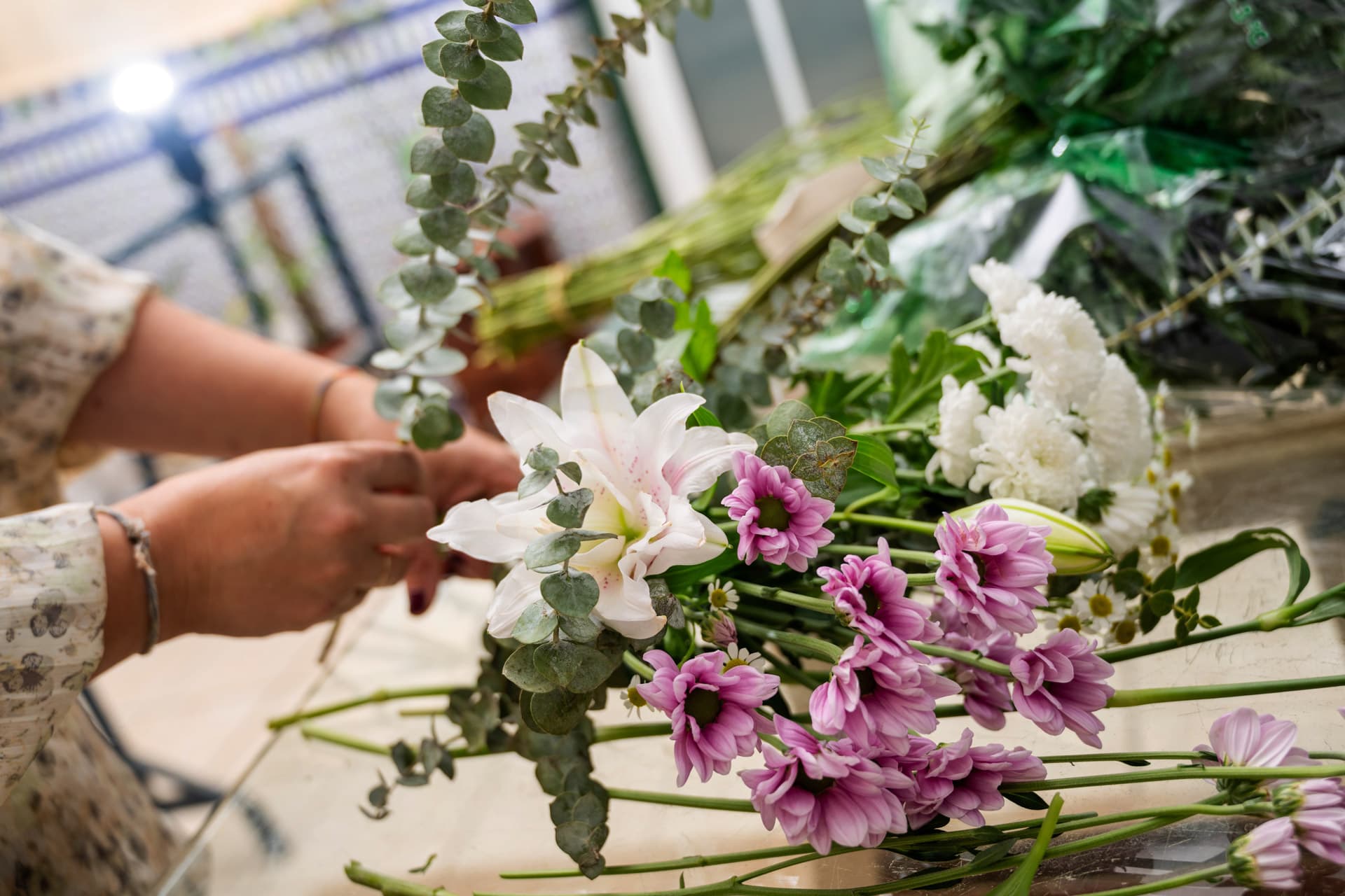 Arreglos florales en Ferrol